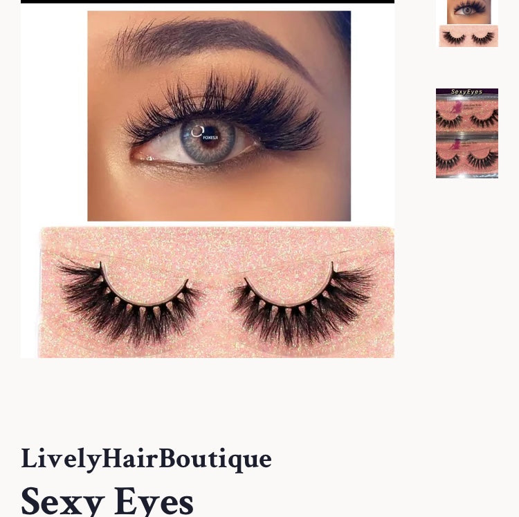 Lively Lashes Sexy Eyes