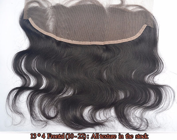 Body Wave Brazilian Human Remy Hair   13" * 4" Frontal
