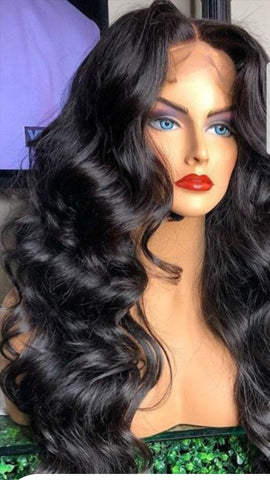 Body Wave Brazilian Human Remy Hair Lace Frontal Wigs